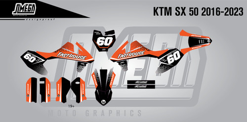 Ktm 2016 2023 graphics - sx, 50