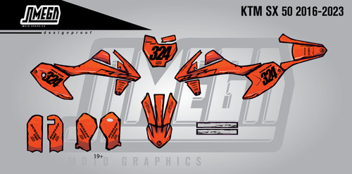 Ktm 2016 2023 graphics - 2016-2023,