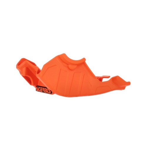 Acerbis skid plates orange ktm - plates,