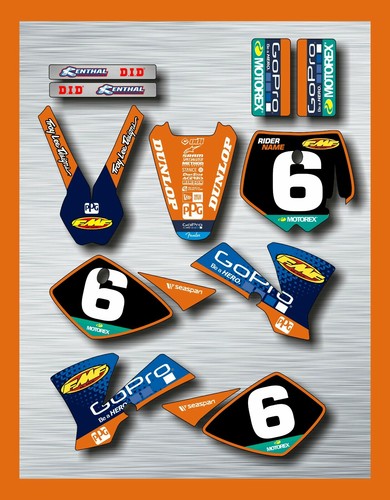 Kit grafica ktm - ktm, 50