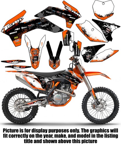 1998 2001 ktm graphics - ktm, sx