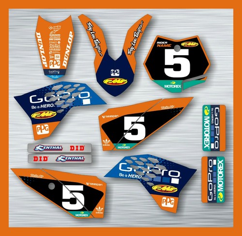 Kit grafica ktm sticker - sx,
