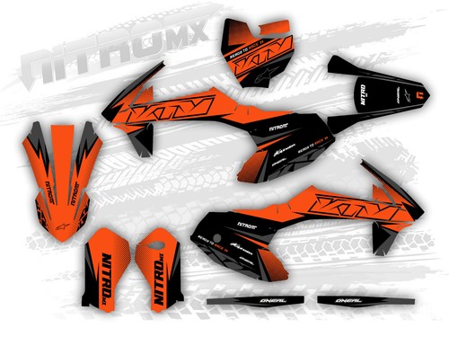 Nitromx graphics kit - nitromx, ktm